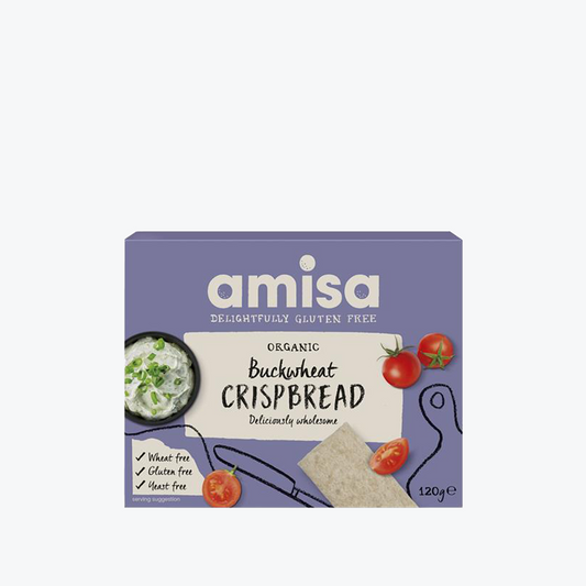 Amisa Bio- und glutenfreies Knäckebrot – Kastanie