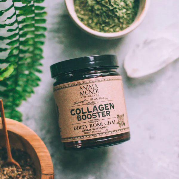 Pflanzenbasiertes Kollagen-Booster-Pulver _ Dirty Rose Chai
