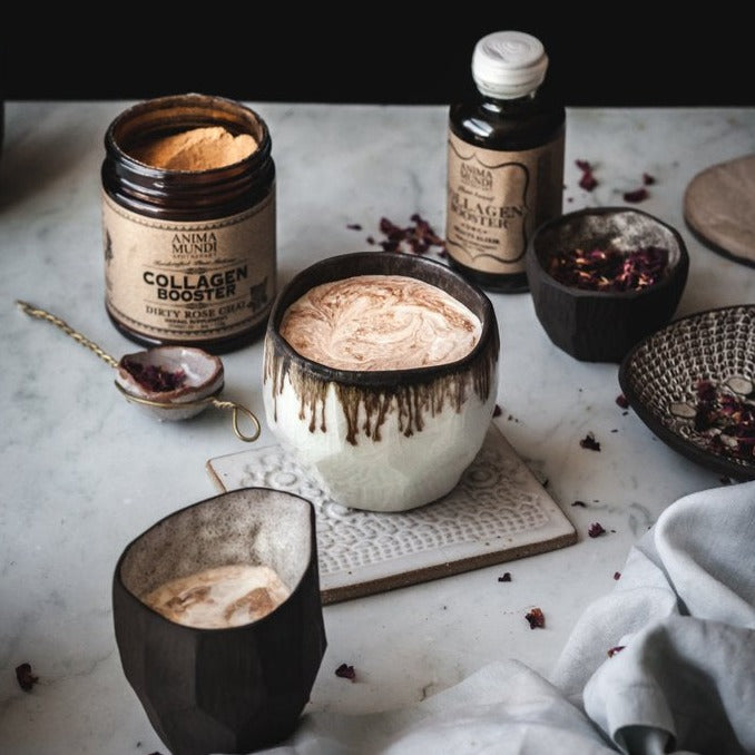 Pflanzenbasiertes Kollagen-Booster-Pulver _ Dirty Rose Chai