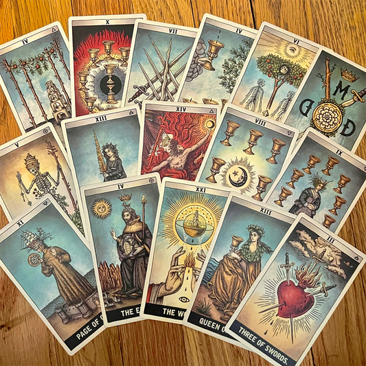 Earth Magick Tarot . Color