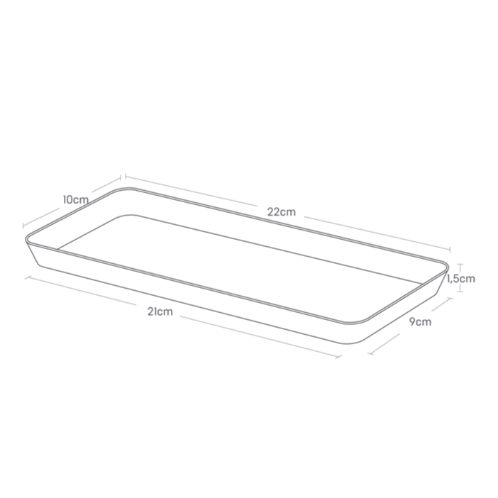 Amenity Tray Schwarz _ Größe S, M oder L