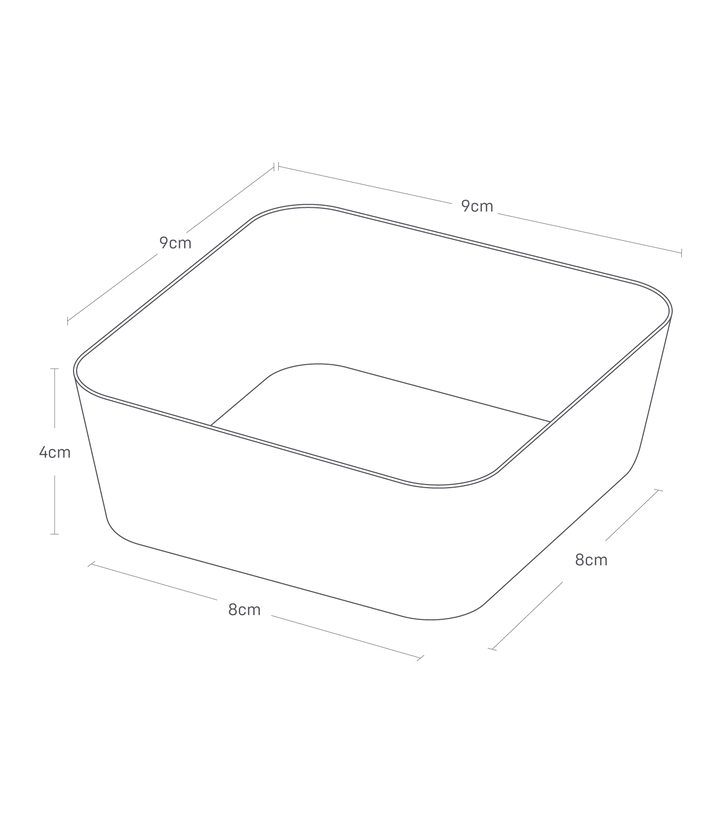 Amenity Tray Schwarz _ Größe S, M oder L