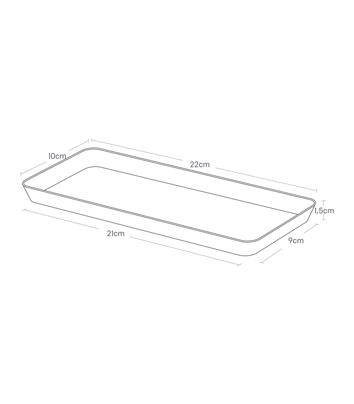 Amenity Tray Weiß _ Größe S, M oder L