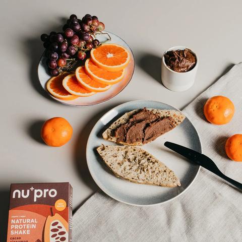Almond spread with nu+pro