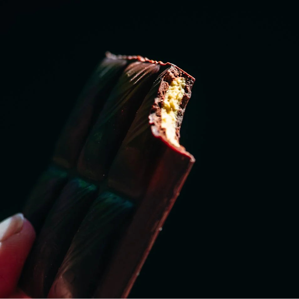 65% Organic Dark Chocolate With Passion Fruit