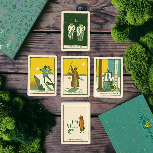 Green Glyphs Tarot