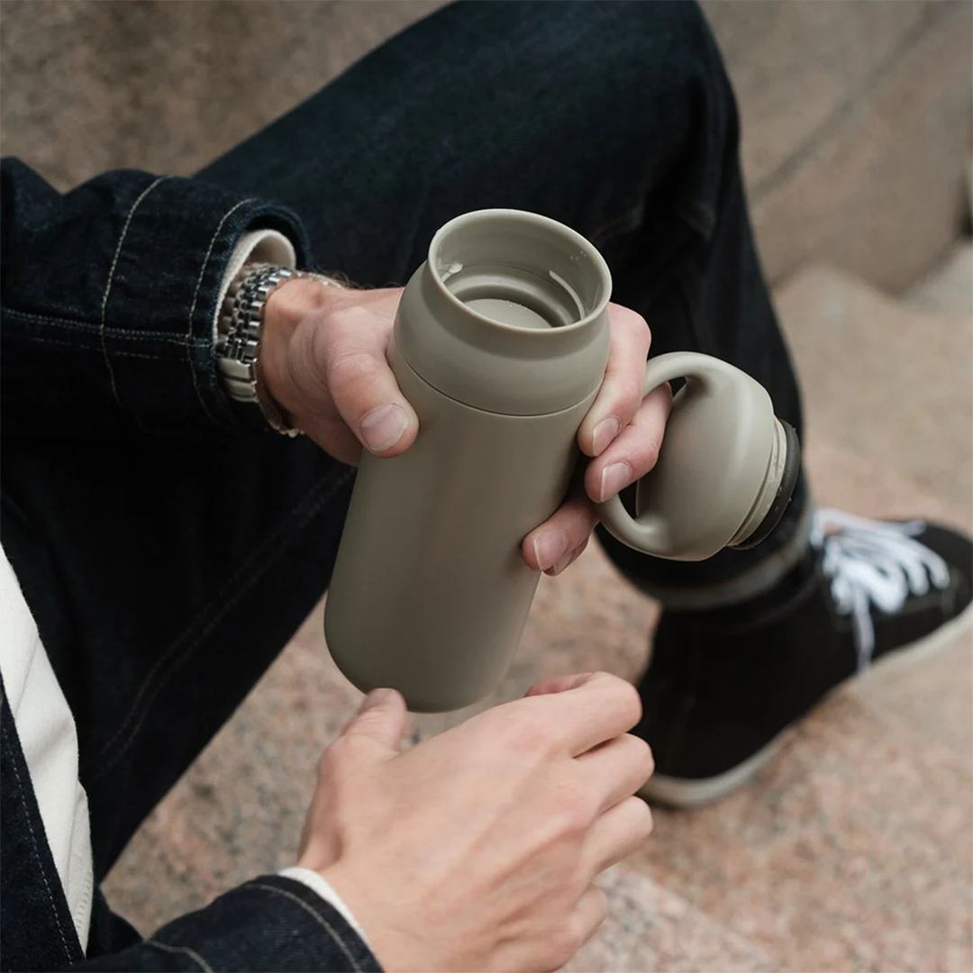 Day Off Tumbler . Sand Beige