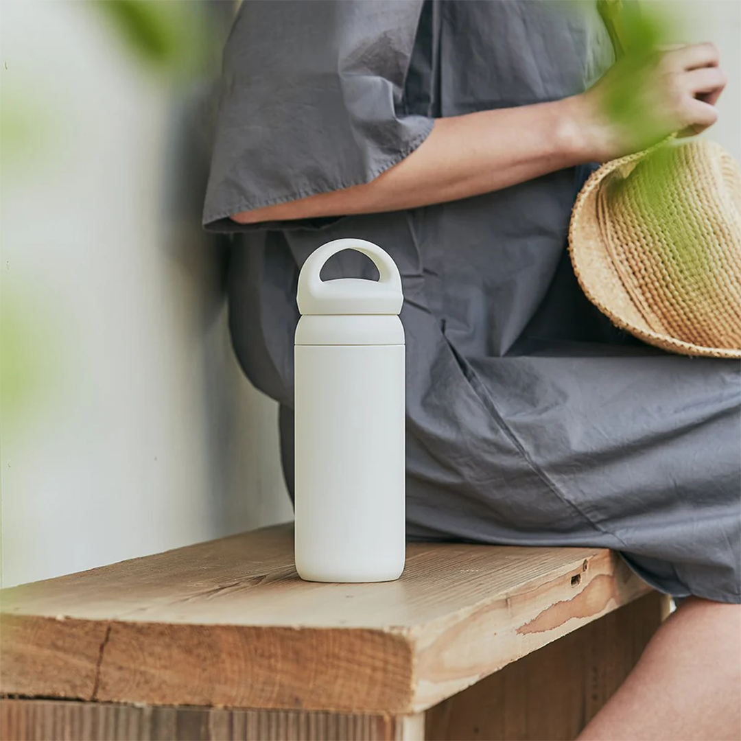 Day Off Tumbler . White