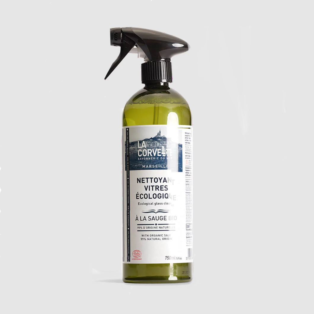 Organic Sage Glass Cleaner Spray