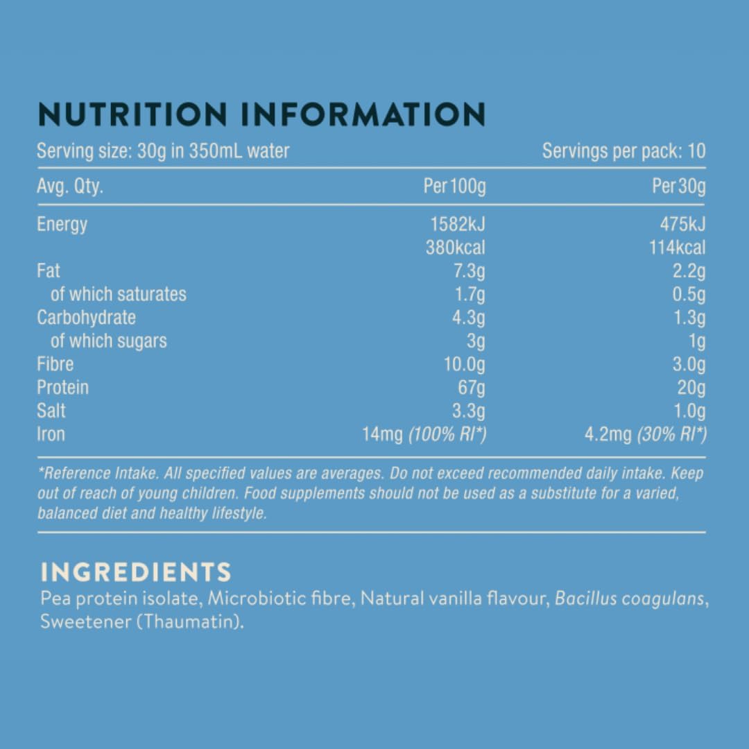 Protein + Microbiotics Vanilla