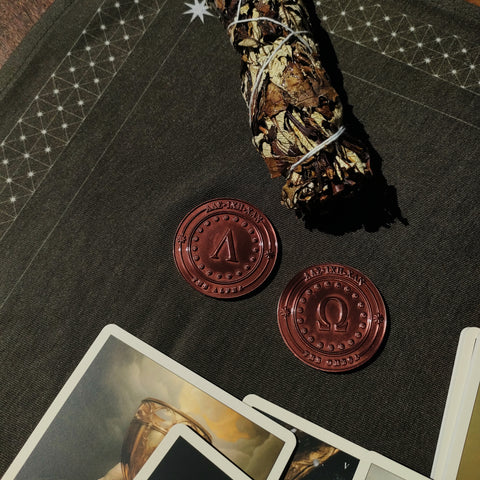 The Haptic Tarot + Divination Coin