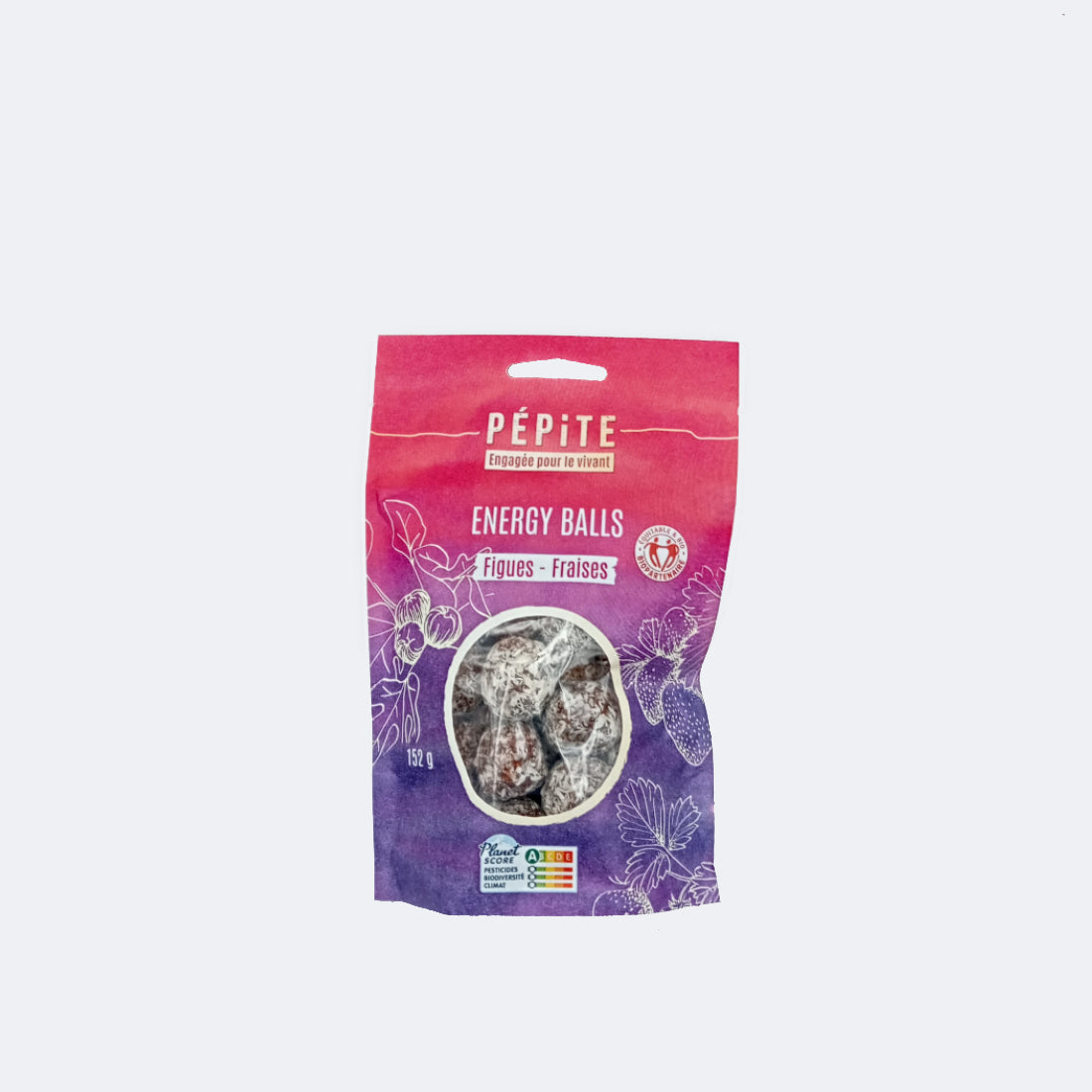 Organic Fig and Strawberry Energy Balls