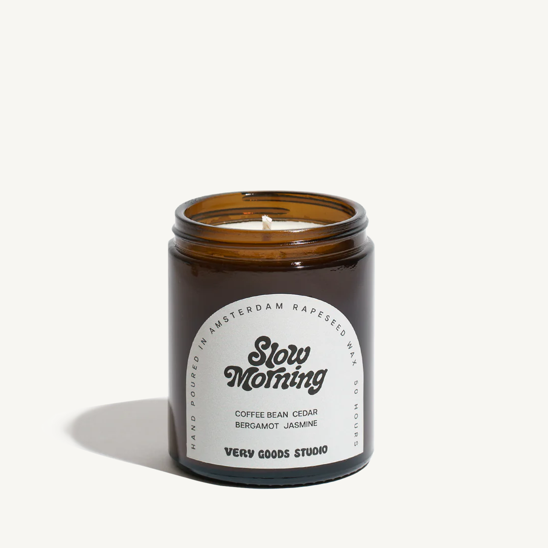 SLOW MORNING Rapeseed Wax Candle