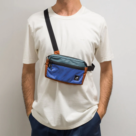 Recycled Crossbody Bag . Multicolor