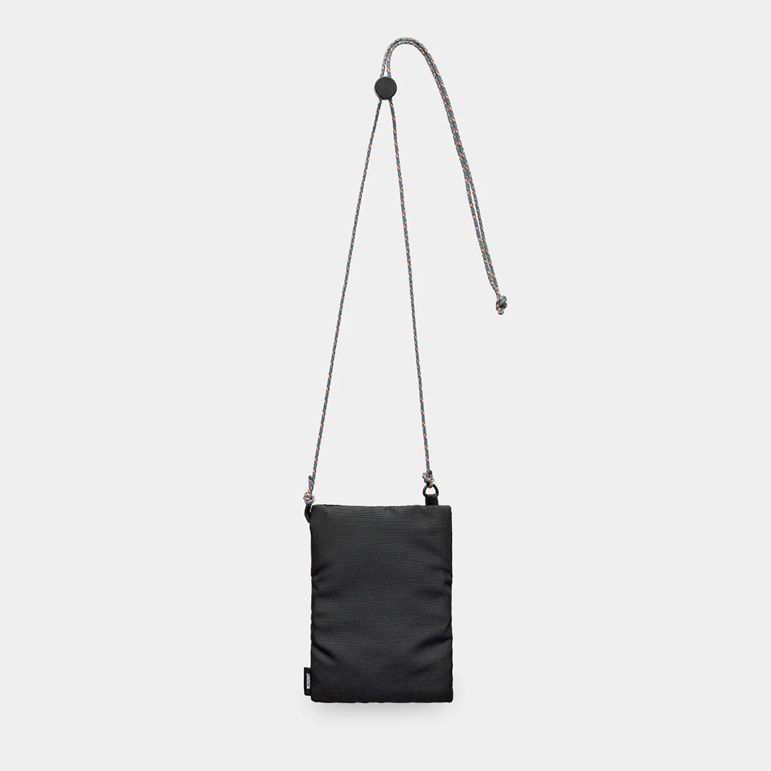 Recycled Phone Bag . Black