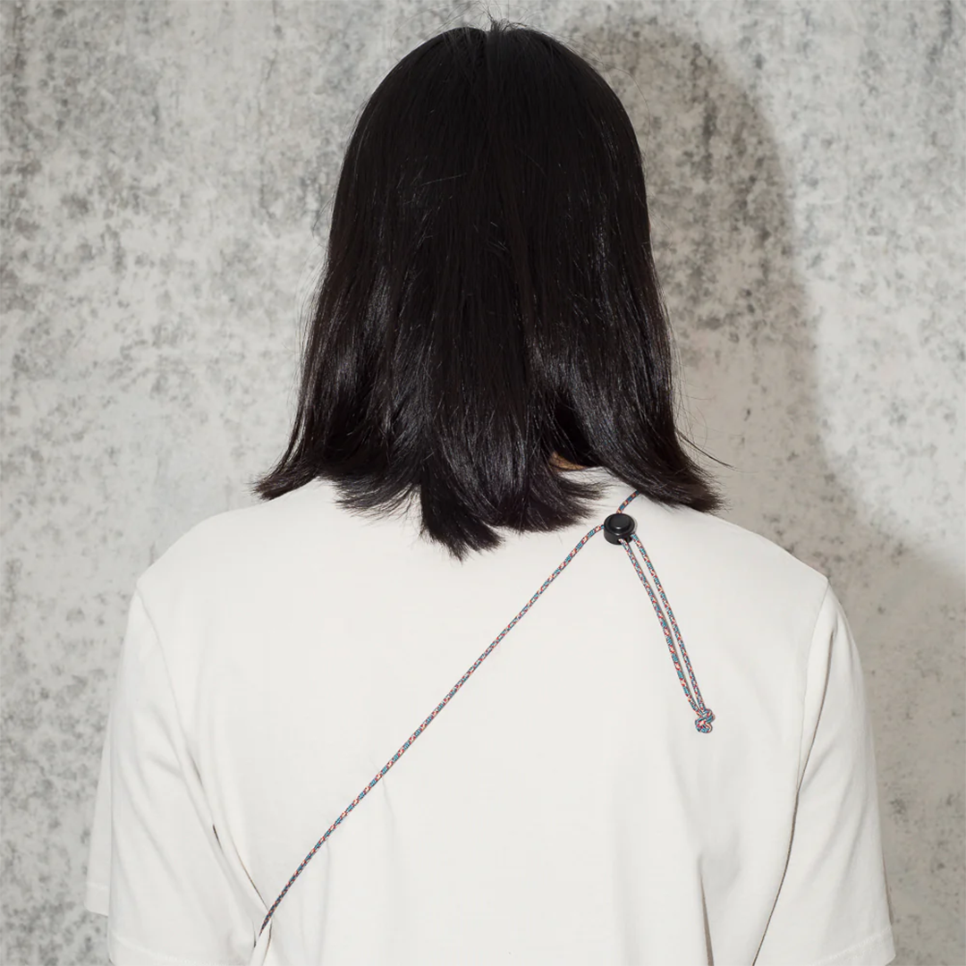 Recycled Phone Bag . Black