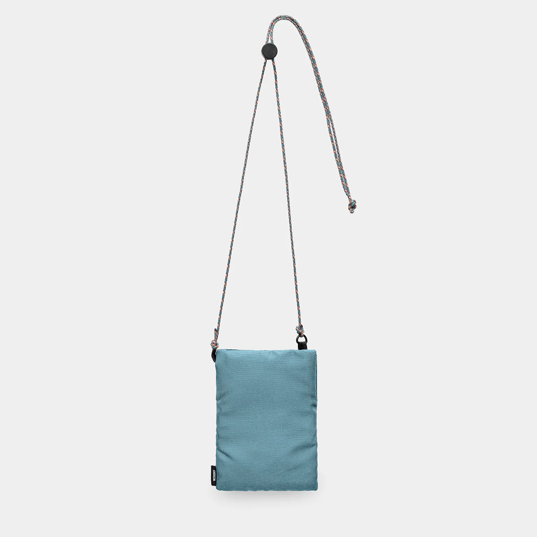 Recycled Phone Bag . Bottle Green