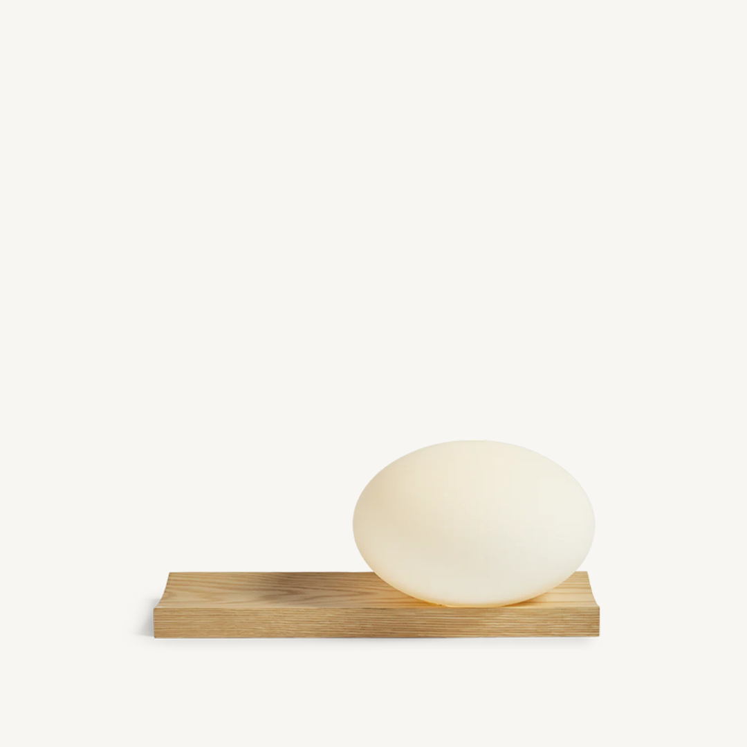 Dew Table/Wall Lamp _ Oak