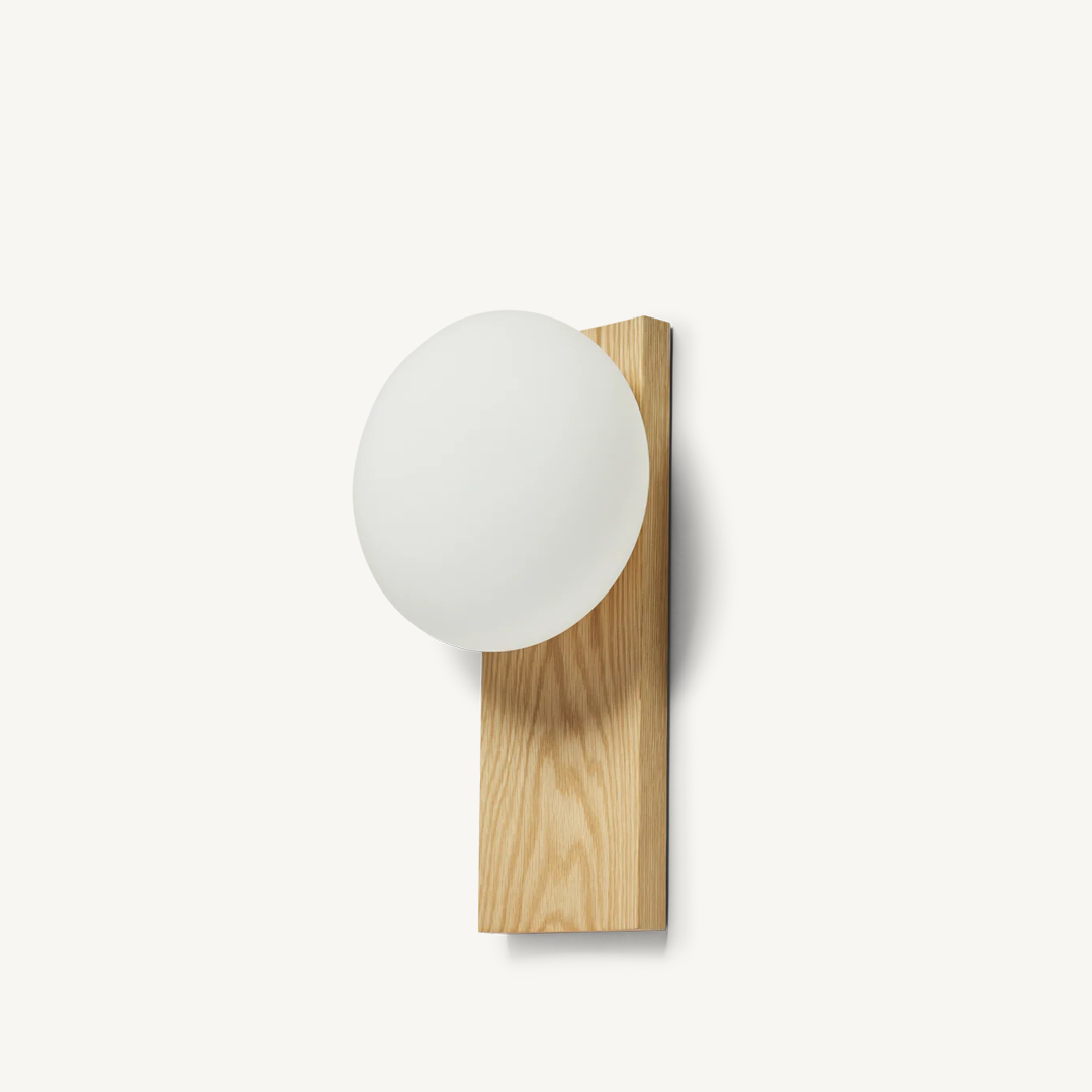 Dew Table/Wall Lamp _ Oak