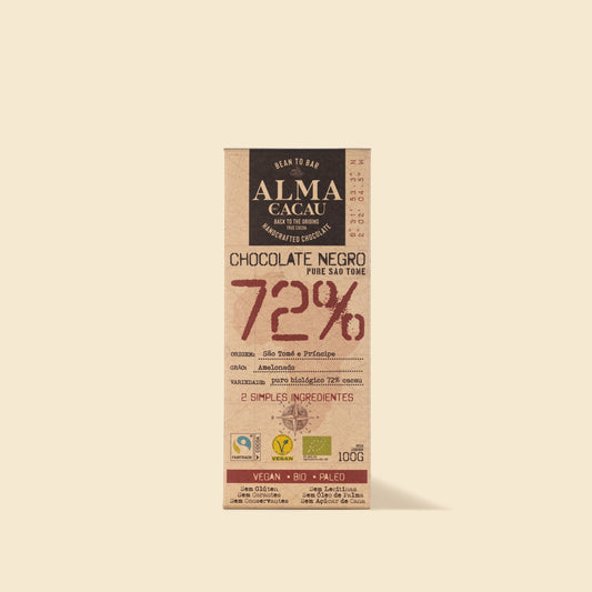 72% Organic Cocoa Chocolate
