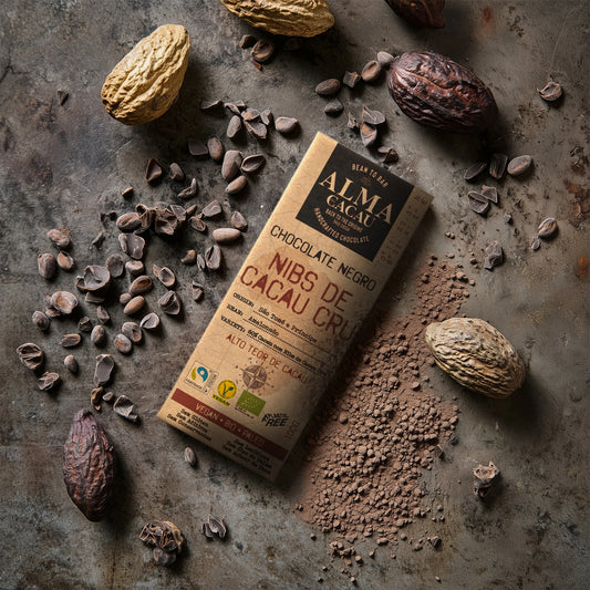 60% Organic Dark Chocolate & Raw Cocoa Nibs