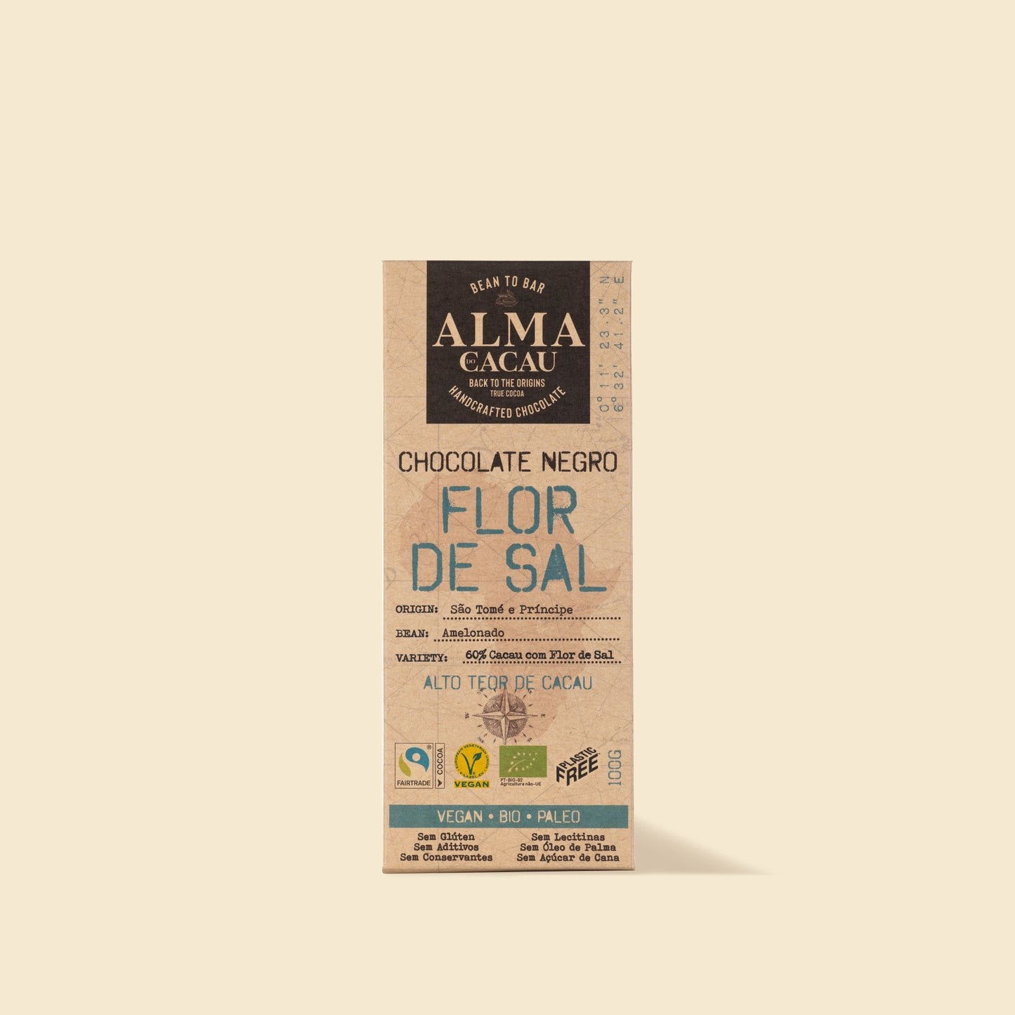 60% Organic Dark Chocolate & Fleur de Sel