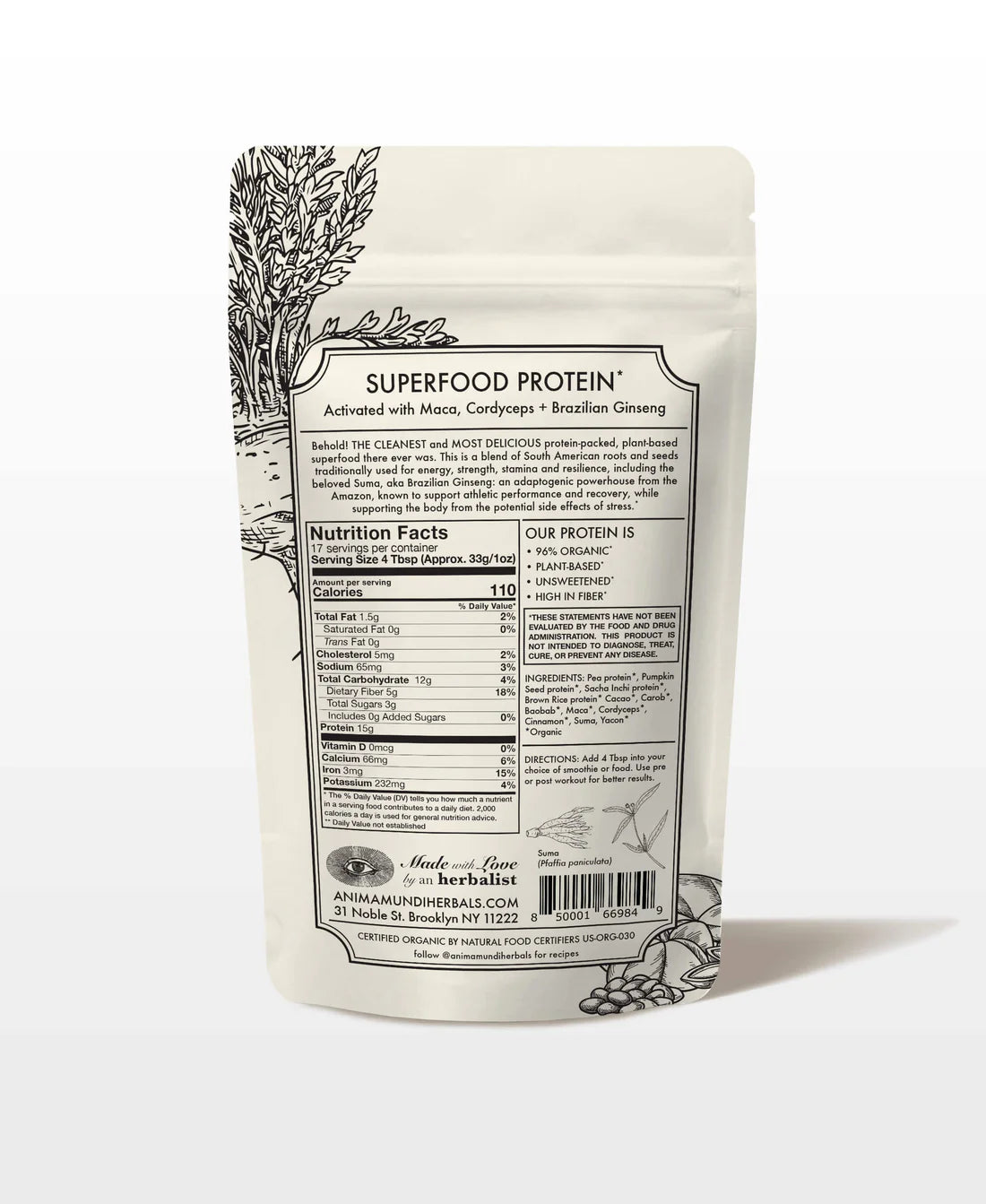 Chocolate Protein _ Superfood Powder
