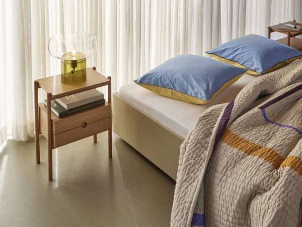 Twist Bedspread Square _ Sand