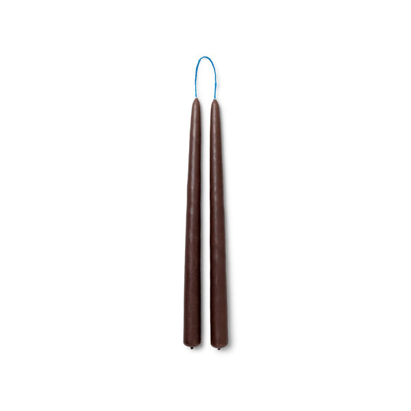 Set of 2 Dipped Candles _ Rust, Blush or Brown