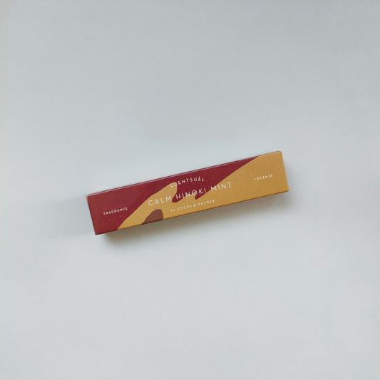 Scentsual Incense _ Calm Hinoki Mint