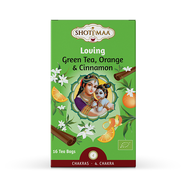 Chakras Loving _ Green Tea, Orange & Cinnamon