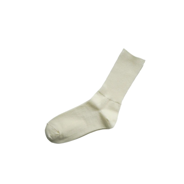 Merino Wool Ribbed Socks _ Oatmeal