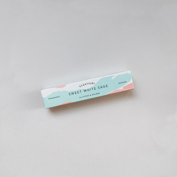 Scentsual Incense _ Sweet White Sage