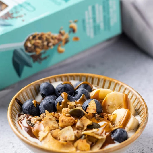 Power-Granola mit Nüssen und Samen