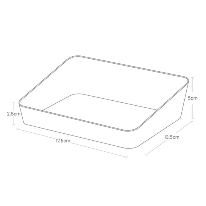 Amenity Tray White _ Size S, M or L