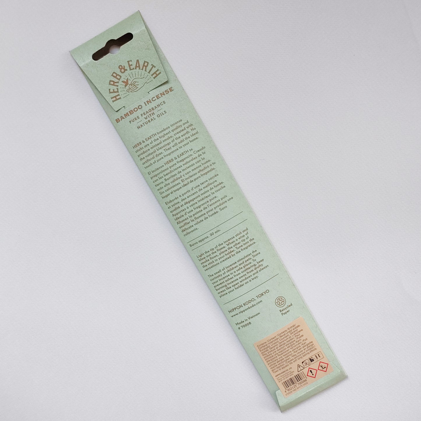 Herb & Earth Incense _ White Sage