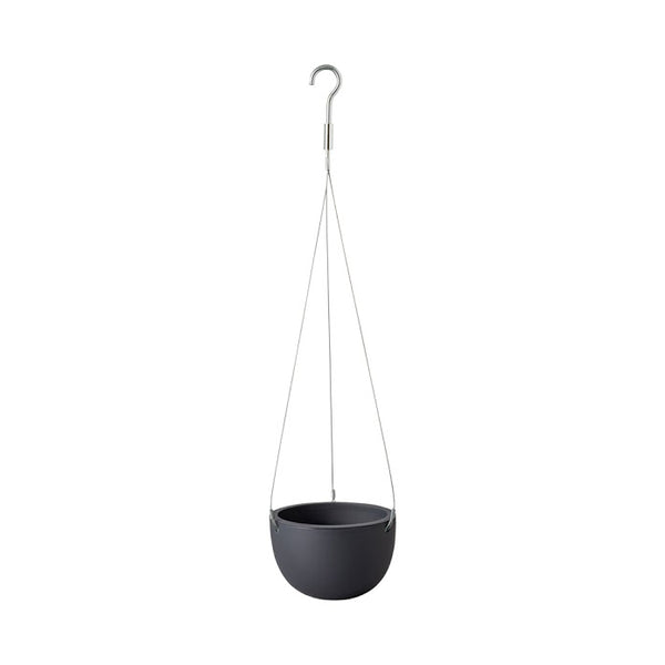 Hanging Plant Pot 140mm or 174mm _ Black or White